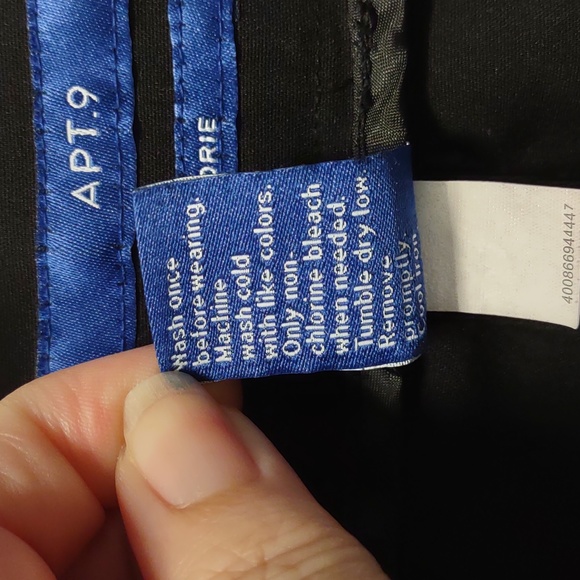 Apt 9 black pants - Picture 5 of 5